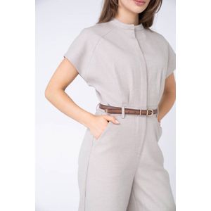 Est'seven jumpsuit beige