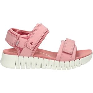 Ecco Gruuv Sol nubuck sandalen roze