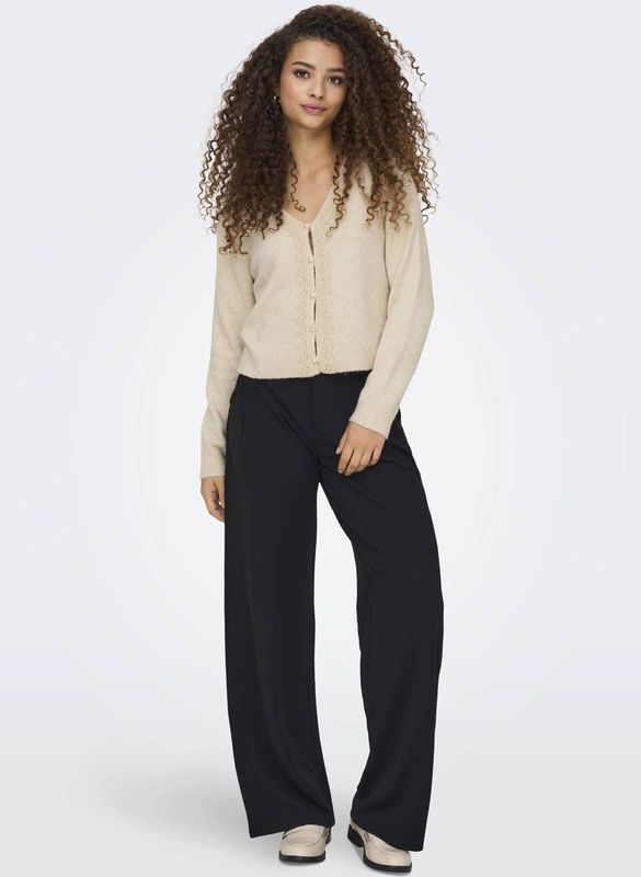 Jacqueline de Yong - Jdyfrancie Life - Vest - Birch/w. Pearl - Dames