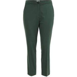WE Fashion Curve tapered fit broek groen