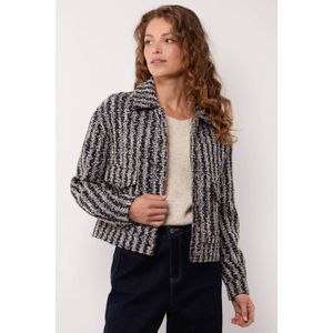 G-maxx - X Froukje - Bouclé Jasje - Donkerblauw