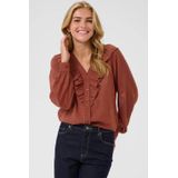 Kaffe blouse brons