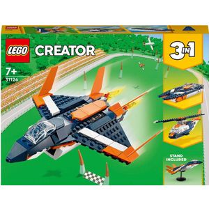 LEGO Creator Supersonisch straalvliegtuig 31126