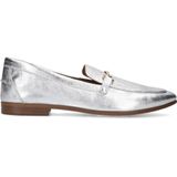 Manfield leren loafers zilver