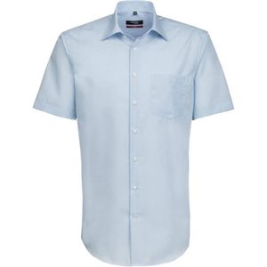 Seidensticker regular fit overhemd lichtblauw