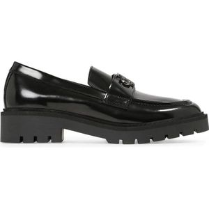 CALVIN KLEIN JEANS chunky lakleren loafers zwart