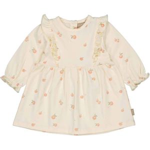 Quapi - Newborn - Jurk - Zacht Katoen - Lange Mouwen - Ronde Hals