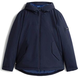 Tommy Hilfiger - TECH HOODED SHORT PADDED JACKET - Jack - Desert sky