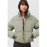 MANGO TEEN - Anorak - Pastelgroen - Gewatteerde Tussenjas