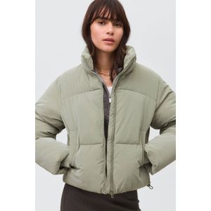 MANGO TEEN - Anorak - Pastelgroen - Gewatteerde Tussenjas