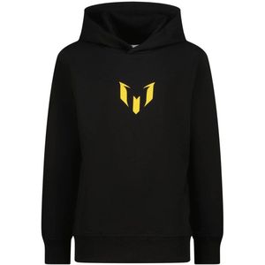 Messi hoodie met backprint zwart