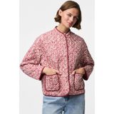 Pieces - Pcrikke Quilted Jacket Noos - Tussenjas - Slate Rose/flower