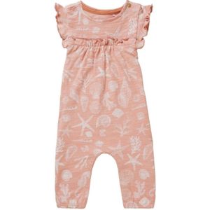 Noppies baby jumpsuit met all over print roze