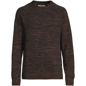 Blend trui gebreid donkerbruin