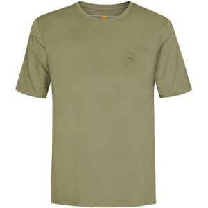 Timberland T-shirt met logo groen