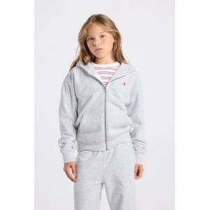 America Today sweatvest lichtgrijs