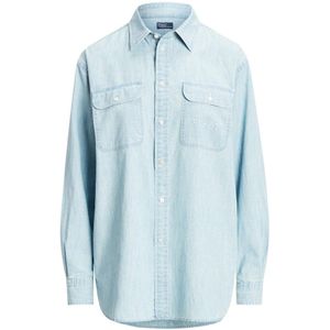 POLO Ralph Lauren blouse light blue denim