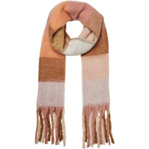 VERO MODA sjaal VMHEATHER bruin/beige