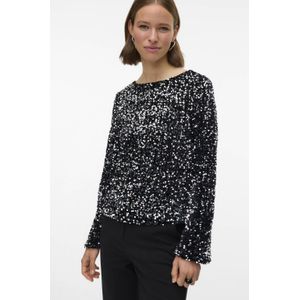 Vmbella - Top - Korte Mouwen - Regular Fit - Boothals - Feesttop