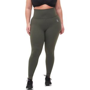 ACTIVE By Zizzi Plus Size sportbroek olijfgroen