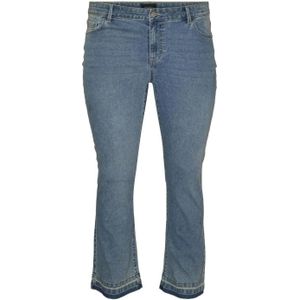 VERO MODA CURVE bootcut jeans VMCSHEILA medium blue denim