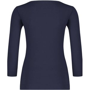 Claudia Sträter top donkerblauw gebreid