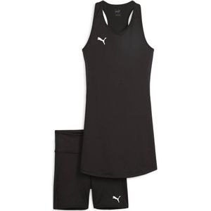 Puma sportjurk met short teamGOAL zwart