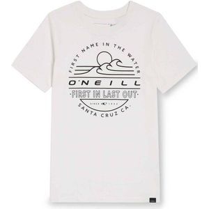 O'Neill T-shirt met printopdruk wit