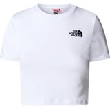 The North Face cropped T-shirt wit