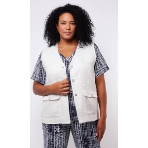 Exxcellent gilet wit
