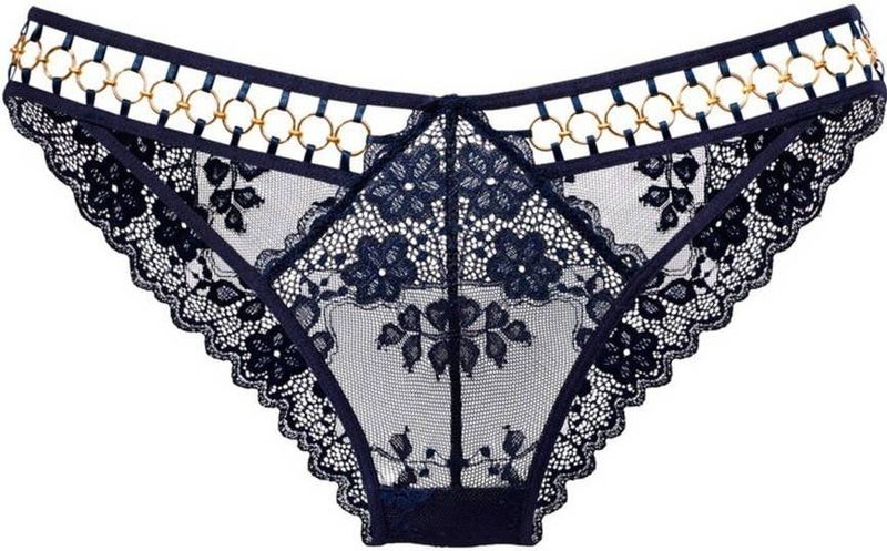 Lascana - Slip - Blauw - Dames - Naadloos voor Extra Draagcomfort