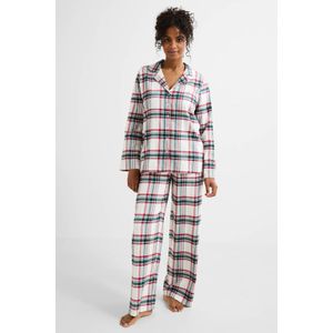 Dreamcovers pyjama ecru/groen/rood