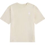 New Balance - T-shirt - Beige - Katoen