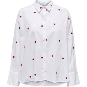 ONLY blouse ONLNEW met ingebreid patroon