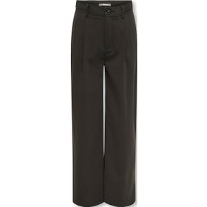 ONLY GIRLS - Wide Leg Fit - Broek met Wijde Pijpen - High Waist - Enkel Lengte