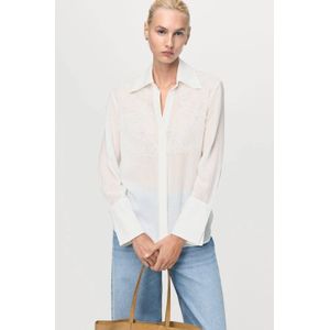 Mango blouse wit