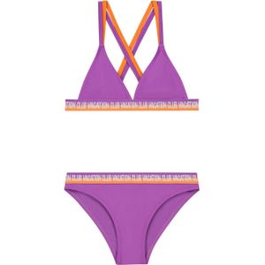 Shiwi triangel bikini Luna paars/oranje