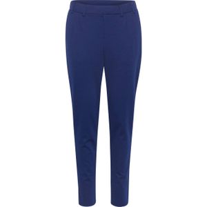 Kaffe regular fit broek blauw