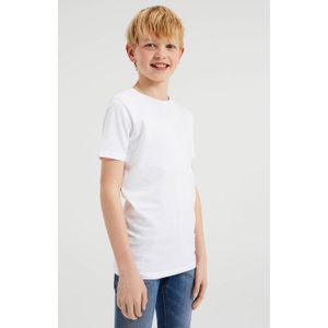 WE Fashion T-shirt - set van 2 wit