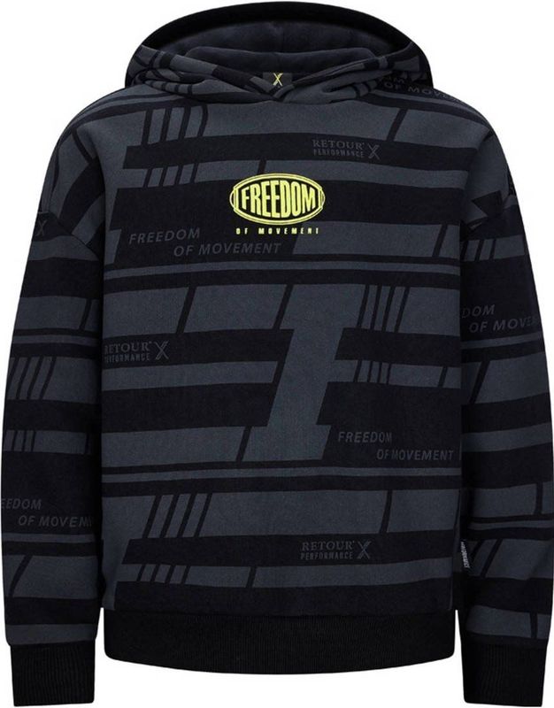 Retour - Performance - Sweater - Met Capuchon - All-over Print