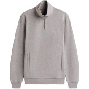 Tommy Hilfiger - Sweater - Grijs - Regular Fit - Lange Mouwen
