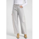 Lee - RIDER BARREL - Jeans - Grijs - 100% Katoen