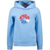 TYGO & vito hoodie Hamza met logo lichtblauw/multi
