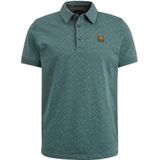 PME Legend polo met all over print blauw