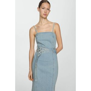 Mango spijkerjurk light blue denim