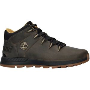 Timberland leren sneakers donkergrijs