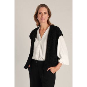 YEST - Delfina Cover ups - Zwart - Vest