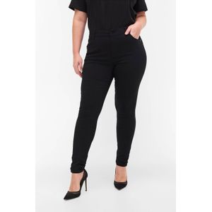 Zizzi Regular Waist Slim Fit Jeans Zwart