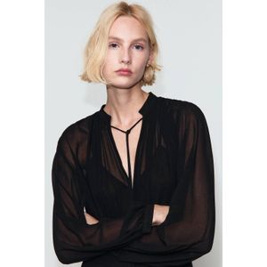 Mango jumpsuit zwart