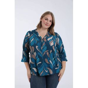 Paprika blousetop blauw